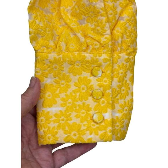 Tuckernuck Aurelia dress,  Daisy Jacquard, medium, NWT, structured, elegant - Picture 5 of 8